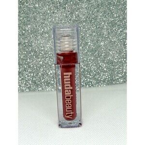 Huda Beauty Faux Filler Lip Gloss - Bombshell - 0.13oz Full Size NWOB